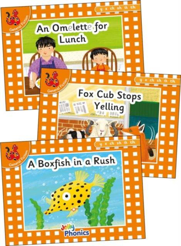 Jolly Phonics Orange Level Readers Set 6 av Louise Van-Pottelsberghe