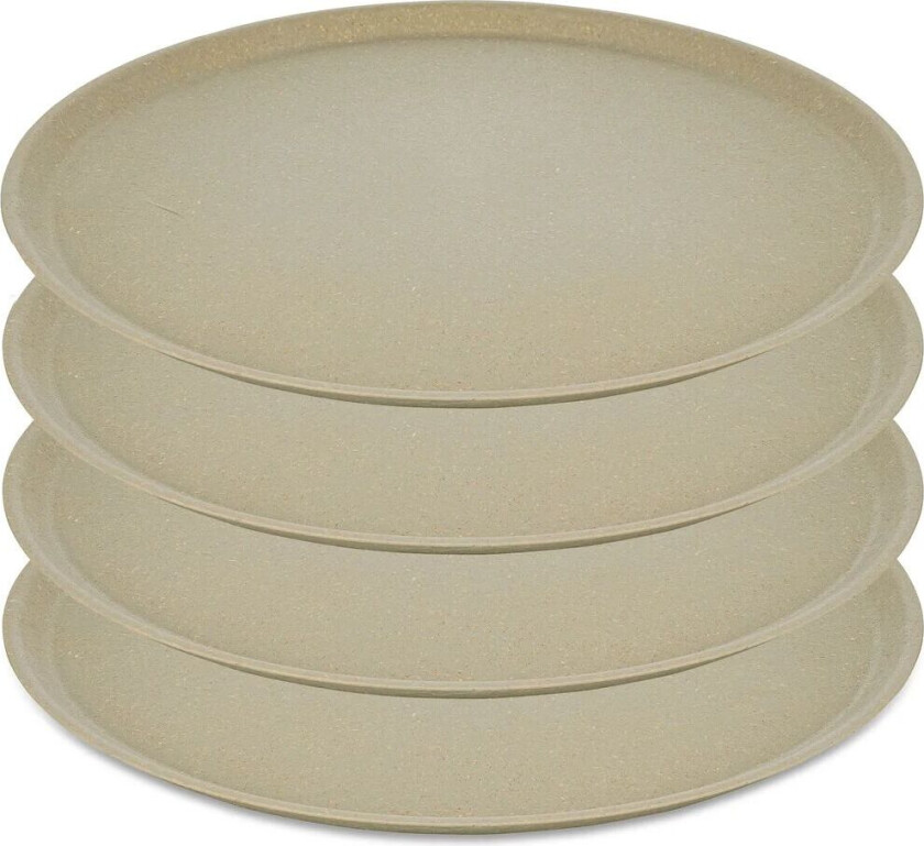 Connect tallerken Ø 25,5 cm 4-pakning Nature desert sand