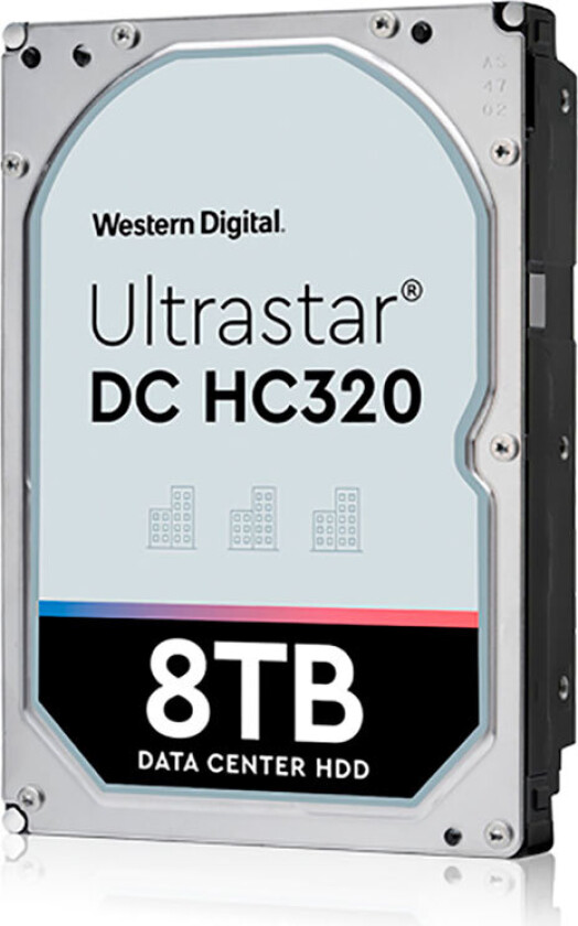 WD Ultrastar DC HC320 HUS728T8TALE6L4 - Harddisk - 8 TB - intern - 3,5 - SATA 6 Gb/s - 7200 rpm - buffer: 256 MB