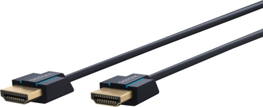 Ultra-Slim Höghastighets HDMI™-kabel med Ethernet Premiumkabel | 1x HDMI™-kontakt 1x HDMI™-kontakt | 0,5 m | UHD 4K