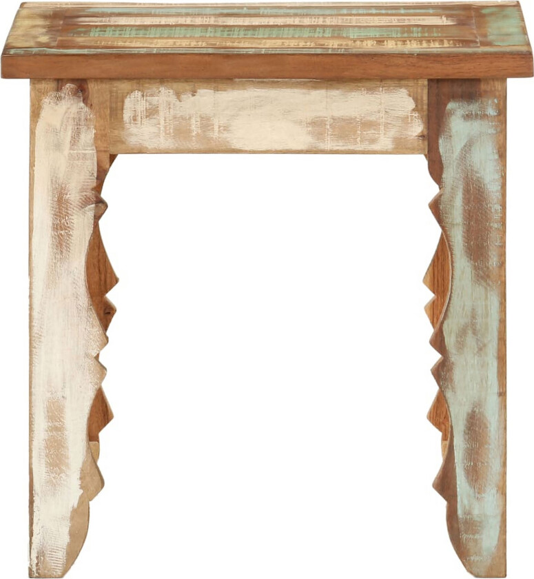 Salongbord 40x40x40 cm gjennvunnet heltre