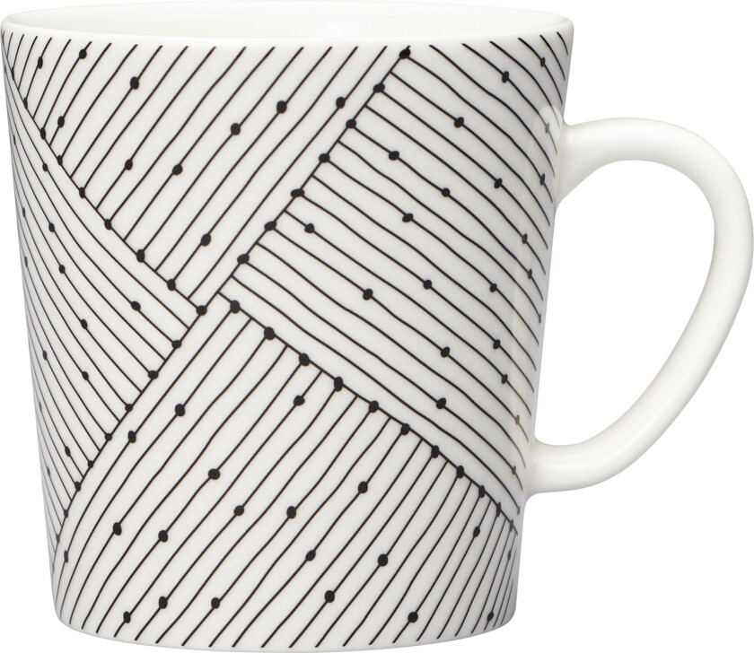 Mainio Sarastus Punos kopp 30 cl Svart-hvit