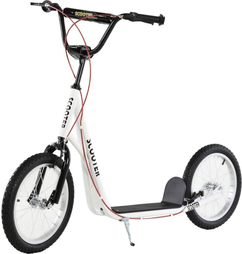 Barnescooter, Byscooter, Sparkesykkel, Sparkebrett For Barn Med Pneumatiske Dekk Og Håndbrems, Sparkesykkel, Barn, Vanntett, Sam