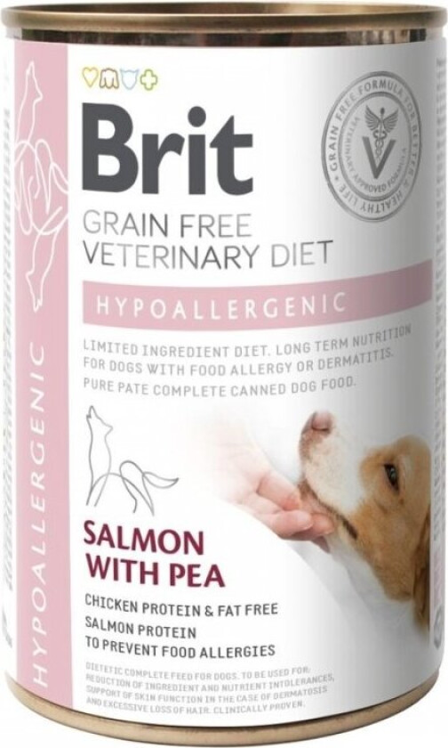 Brit Veterinary Diet Dog Grain Free Hypoallergenic 400 g