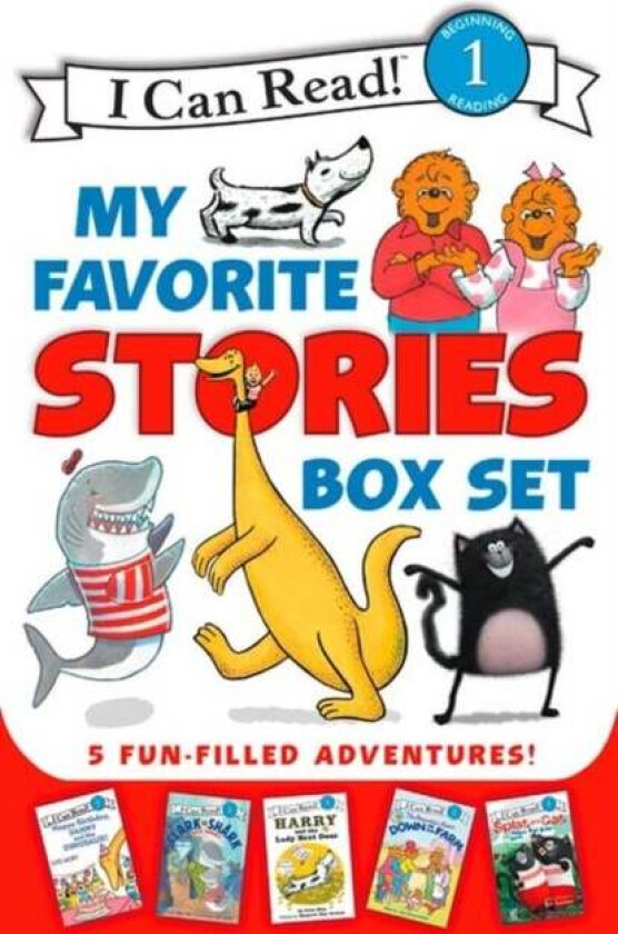 I Can Read My Favorite Stories Box Set av Various, Stan & Jan Berenstain, Ree Drummond, Bruce Hale, Syd Hoff, Rob Scotton