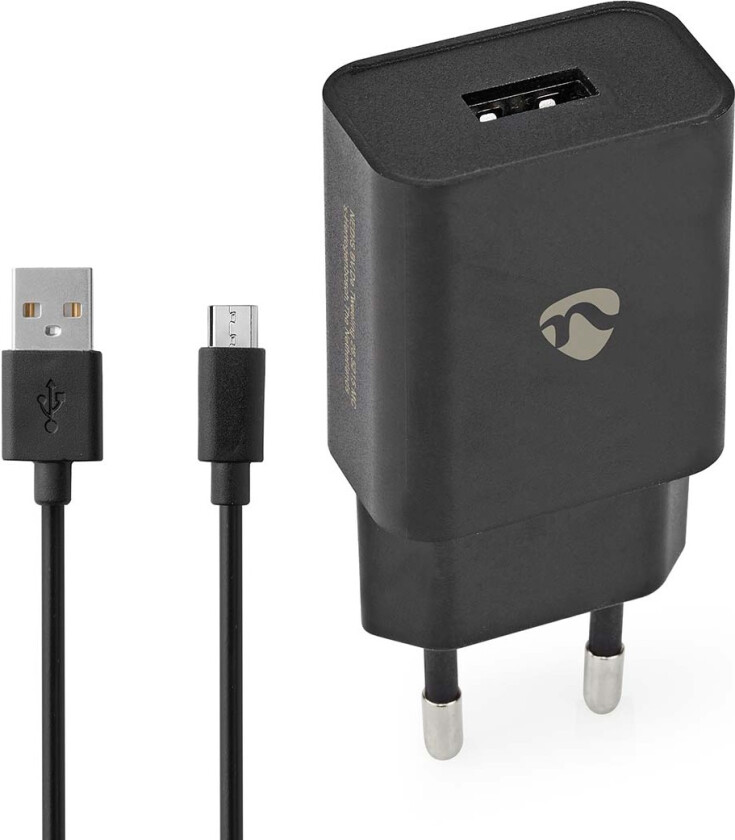WCHAM213ABK, Innendørs, AC, 5 V, 1 m, Sort