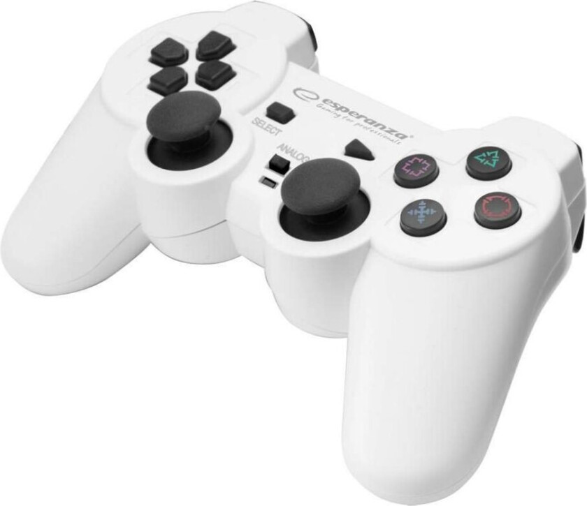 Bilde av GamePad PS3/PC USB Trooper White - Gamepad - PC