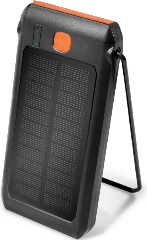 PA0273 PA0273 Solcelle-powerbank Ladestrøm solcelle 250 mA Kapasitet (mAh, Ah) 10000 mAh