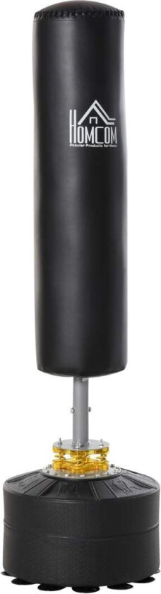 Boksesekk Stående Frittstående Boksesekk Voksne 170 Cm Med Sugekoppbunn Kraftig Boksesekk For Profesjonelle Og Nybegynnere Svart