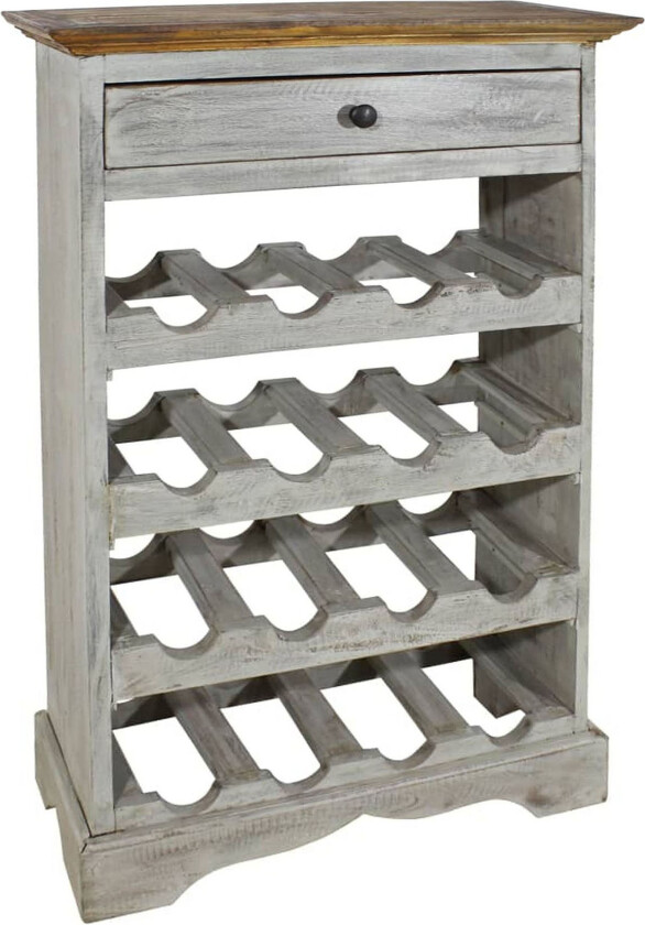 Bilde av Vinstativ gjenvunnet heltre 55x23x85 cm