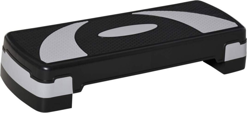 Stepping Board Aerobic Stepper Høydejusterbar Med 3 Nivåer