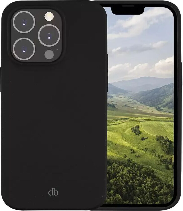 dbramante1928 iPhone 14 Pro Costa Rica Silikon Deksel - 100% Resirkulert Plast - Night Black