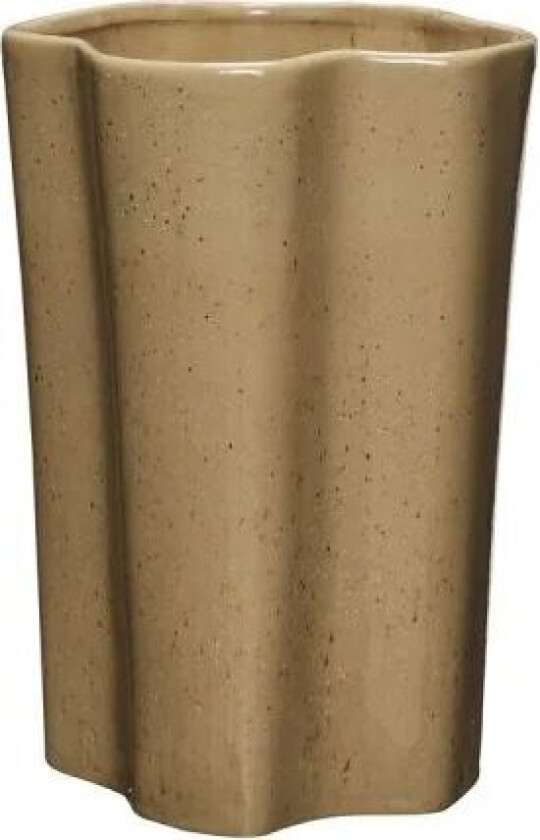 Sapo Vase 30 cm Brun