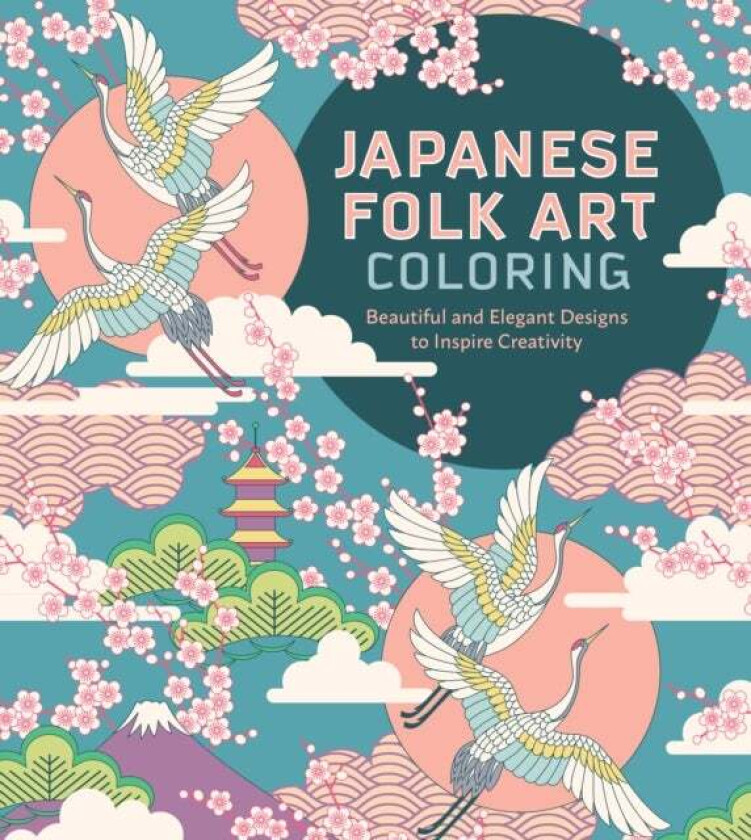 Japanese Folk Art Coloring Book av Editors of Chartwell Books