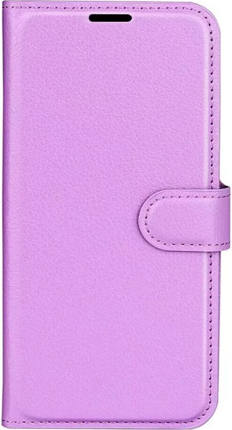 Samsung Galaxy A54 (5G) PU Litchi Skin Flip Deksel med Lommebok - Lilla