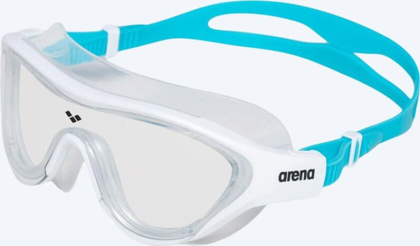 Arena The One Mask, svømmemaske junior Clear-white-lightblu