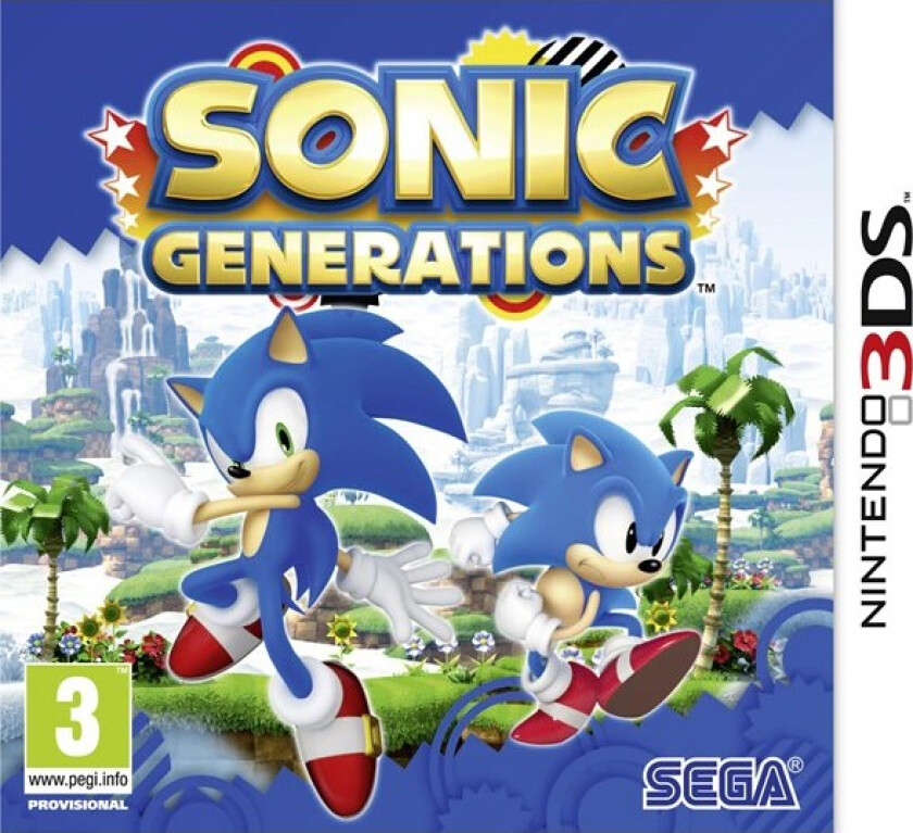 Sonic Generations - Nintendo 3DS - Action