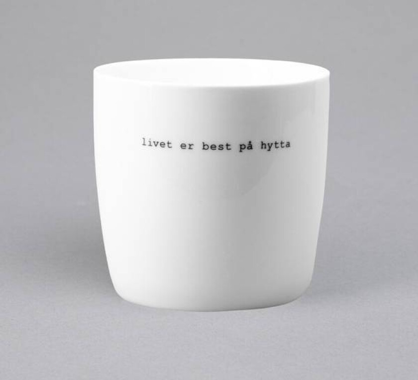 Sögne Krus "Livet Er Best På Hytta"