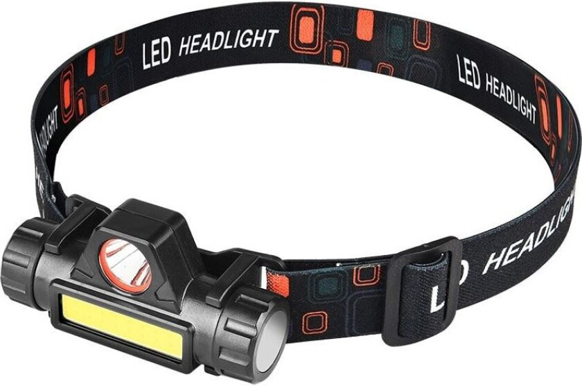 Oppladbar LED-hodelykt