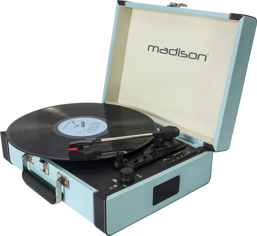 Madison Vintage platespiller med Bluetooth
