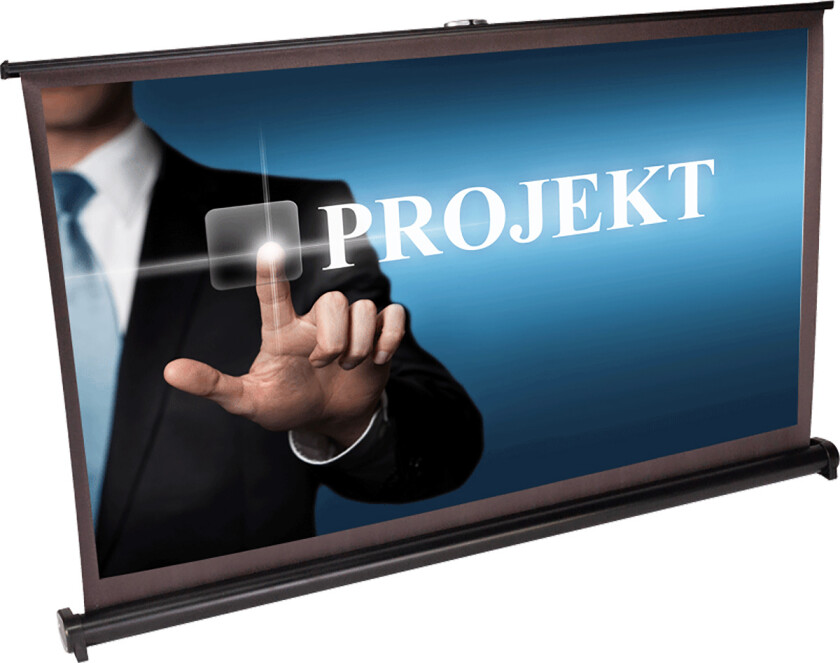 Bilde av Projektorlerret med bordstativ