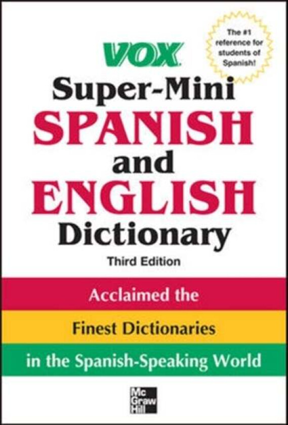Vox Super-Mini Spanish and English Dictionary av Vox