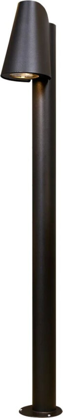 Firenze stolpe utendørs 100 cm GU10 IP44 - Svart