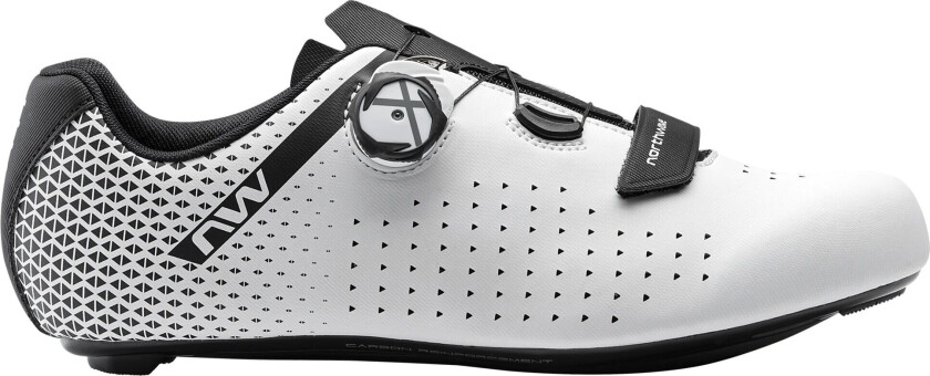 Bilde av Core Plus 2 roadshoe 23, landeveissko unisex WHITE/BLACK