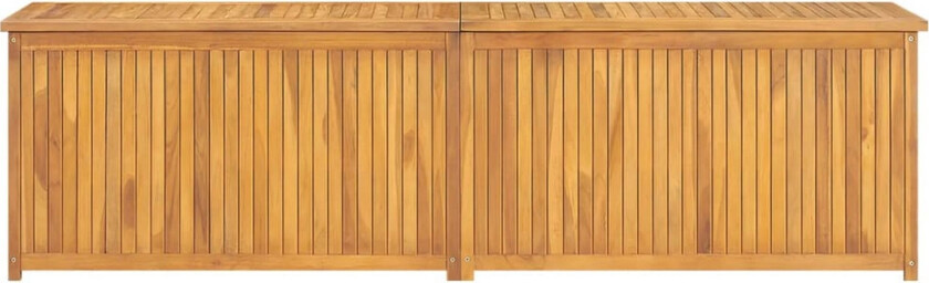 Hageboks 200x50x55 cm heltre teak