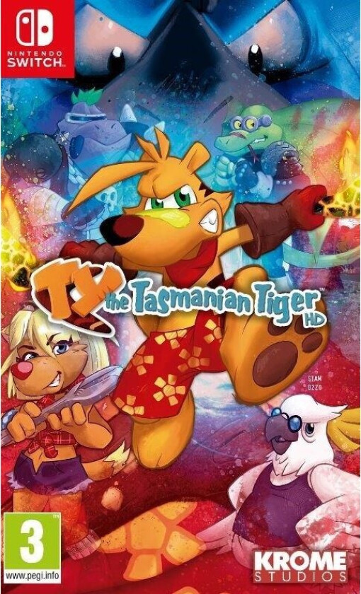 TY the Tasmanian Tiger HD - Nintendo Switch - Platformer