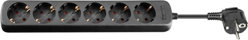 AC power strip 3 m black