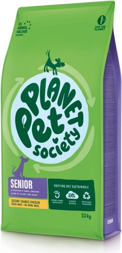 Planet Pet Society Dog Senior Second Chance Chicken (10 kg)
