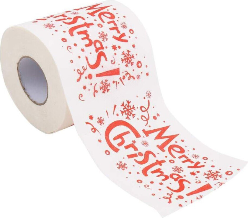 Bilde av Toalettpapir med Julemotiv - Merry Christmas