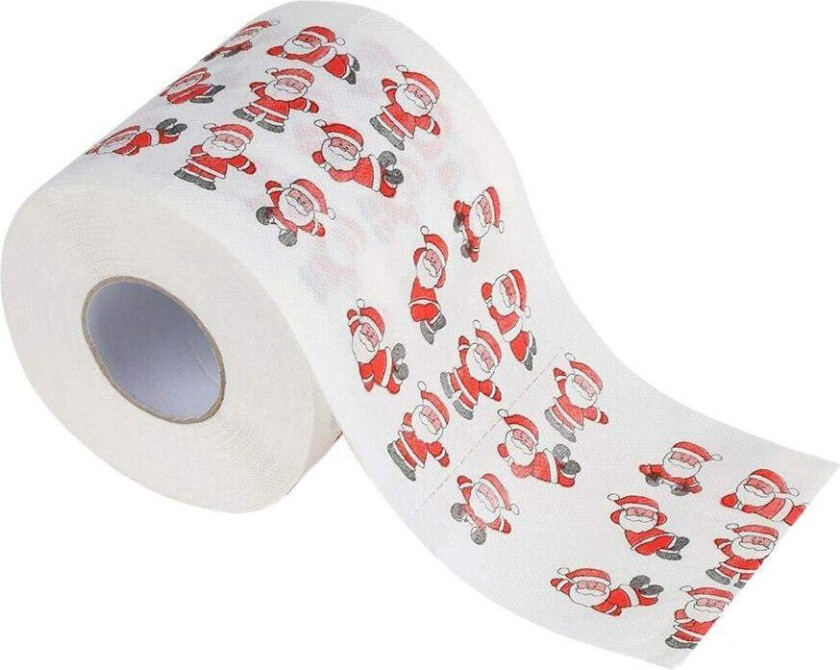 Bilde av Toalettpapir med Julemotiv - Santa Claus