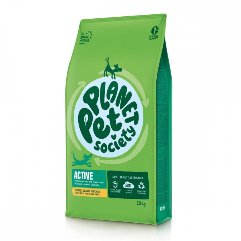Planet Pet Society Dog Active Second Chance Chicken (10 kg)