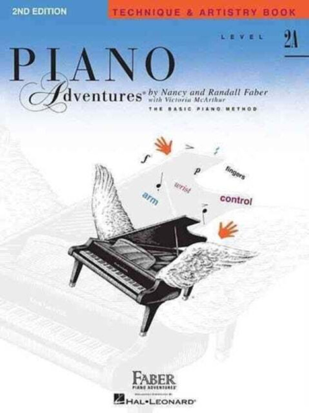 Piano Adventures Technique & Artistry Book Lev. 2A av Nancy Faber, Randall Faber