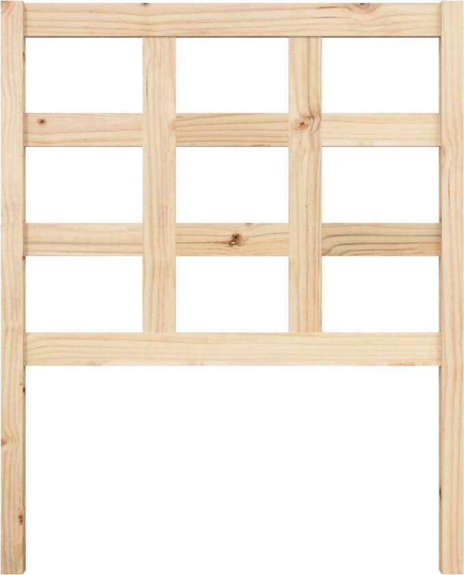 Sengegavl 80,5x4x100 cm heltre furu