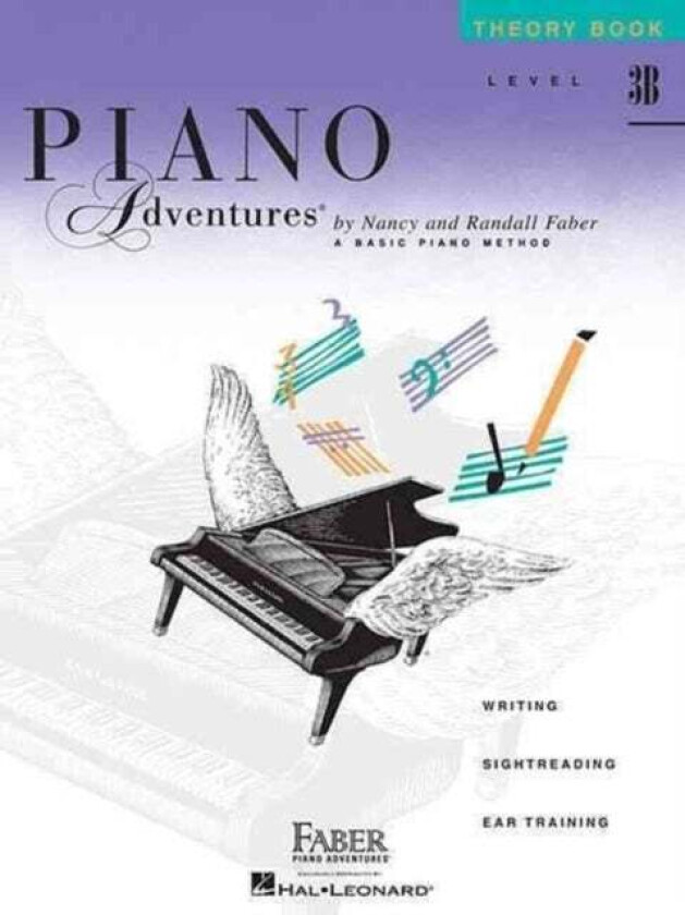 Piano Adventures Theory Book Level 3B av Nancy Faber, Randall Faber