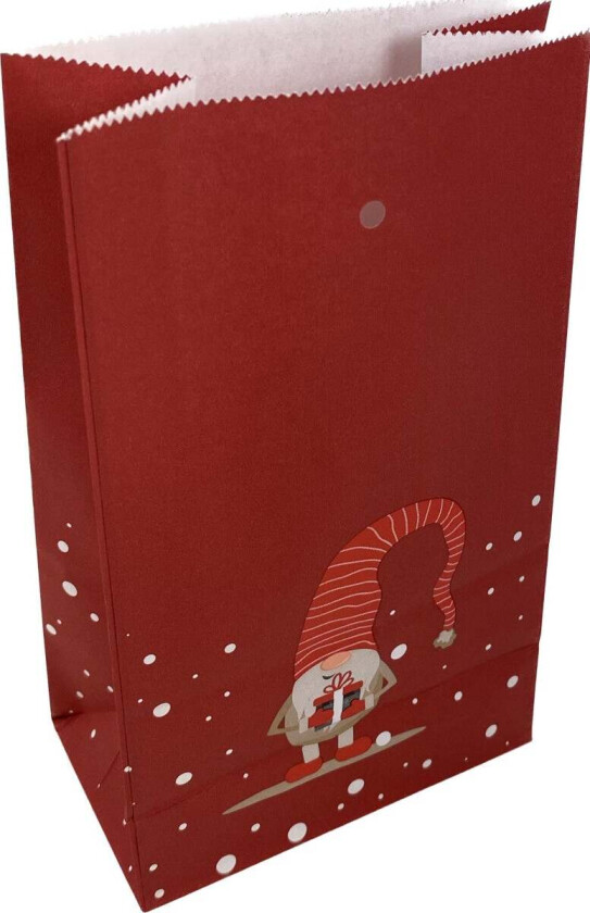 Gavepose 24 stk nisse