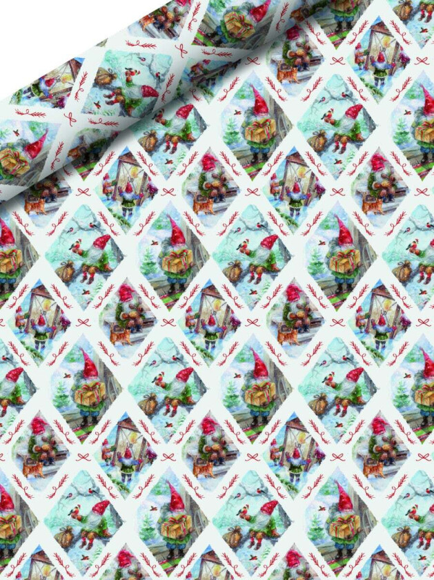 Gavepapir 5m Smånisse lwc