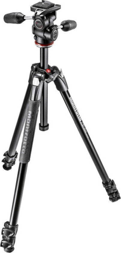 290 Xtra Aluminium 3-Section Tripod with Head