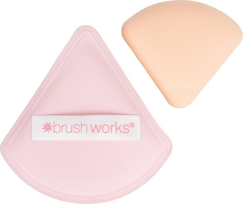 Triangular Pillow Puff Duo
