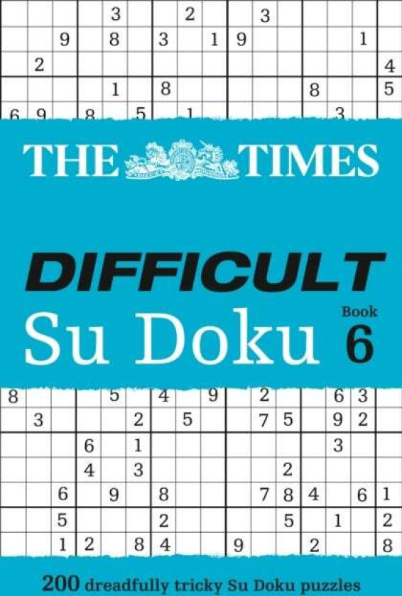 The Times Difficult Su Doku Book 6 av The Times Mind Games