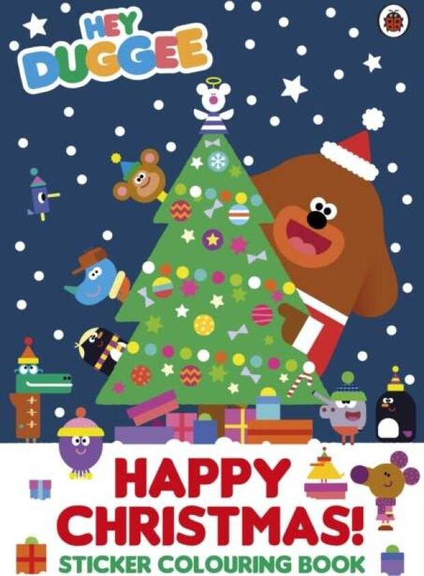 Hey Duggee: Happy Christmas! Sticker Colouring Book av Hey Duggee