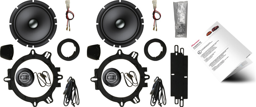 Bilhøyttalerpakke for Peugeot 208