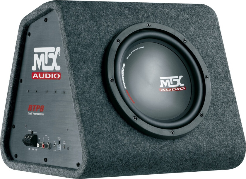 RTP8 aktiv subwoofer med innebygd klasse-D-forsterker
