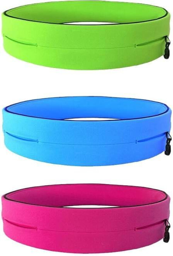 Bilde av Fleksibelt og vannavstøtende løpebelte med lommer