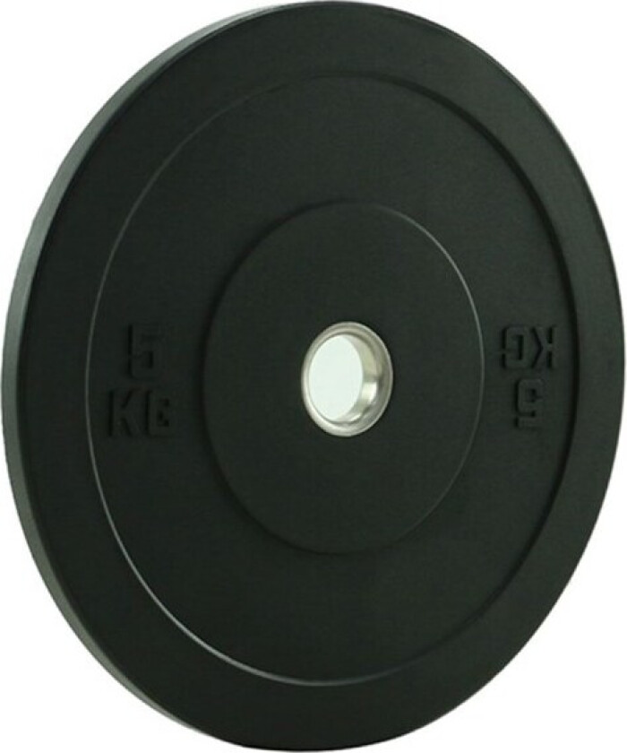 LIFE Bumper Plate 5kg. Dia. 50mm. Rubber Bla