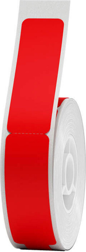 RXL12.5*109-65 Røde termiske etiketter