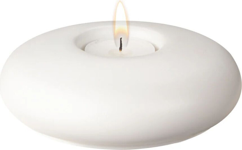 Stone lyslykt Ø 13 cm Hvit